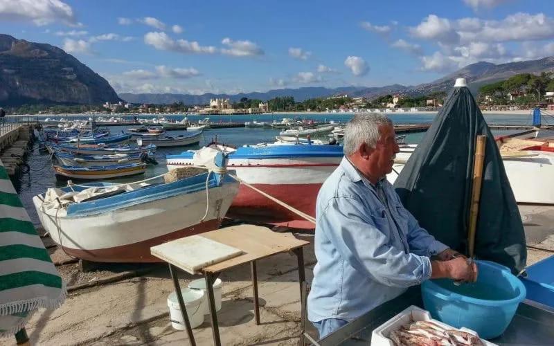 Casa Mandorlo A Mondello Leilighet Eksteriør bilde