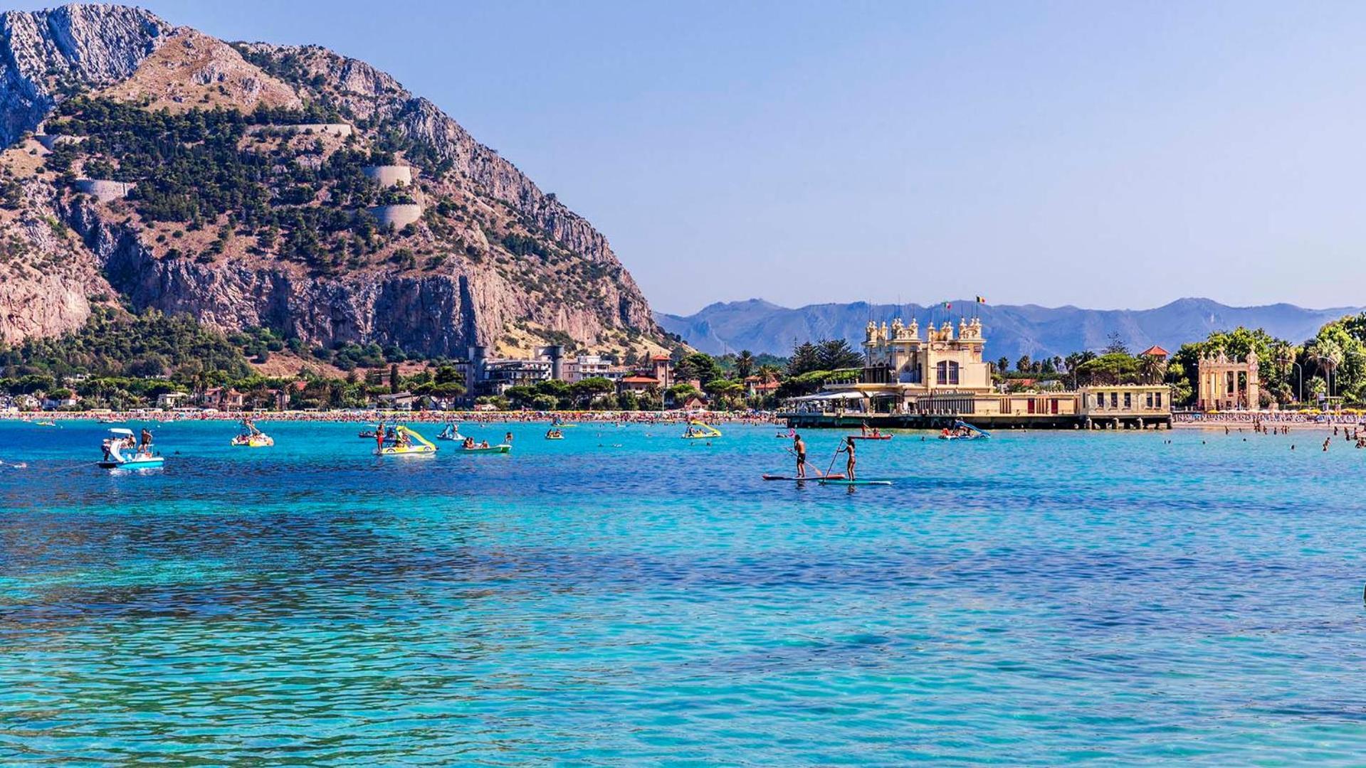 Casa Mandorlo A Mondello Leilighet Eksteriør bilde